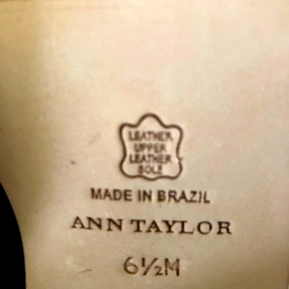 Ann Taylor Womens Boots Elizabeth brown. All leather. New in box with tags. - Picture 8 of 9